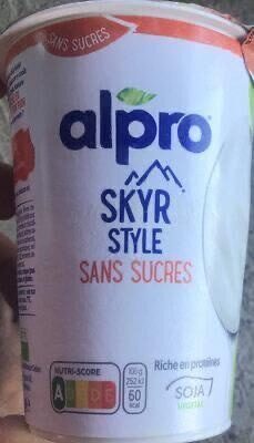 Alpro Fermentiertes Sojaprodukt, Ungesüßt, Skyr style 400g