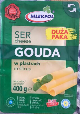 Ser gouda w plastrach